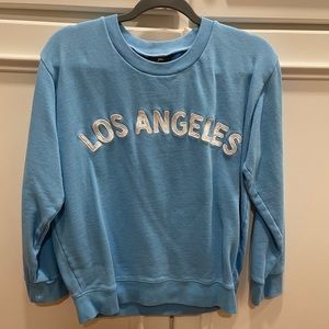 COPY - Los Angeles cyan blue sweater